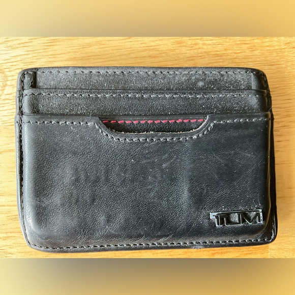TUMI- Delta Money Clip Card Case RFID - Picture 4 of 5